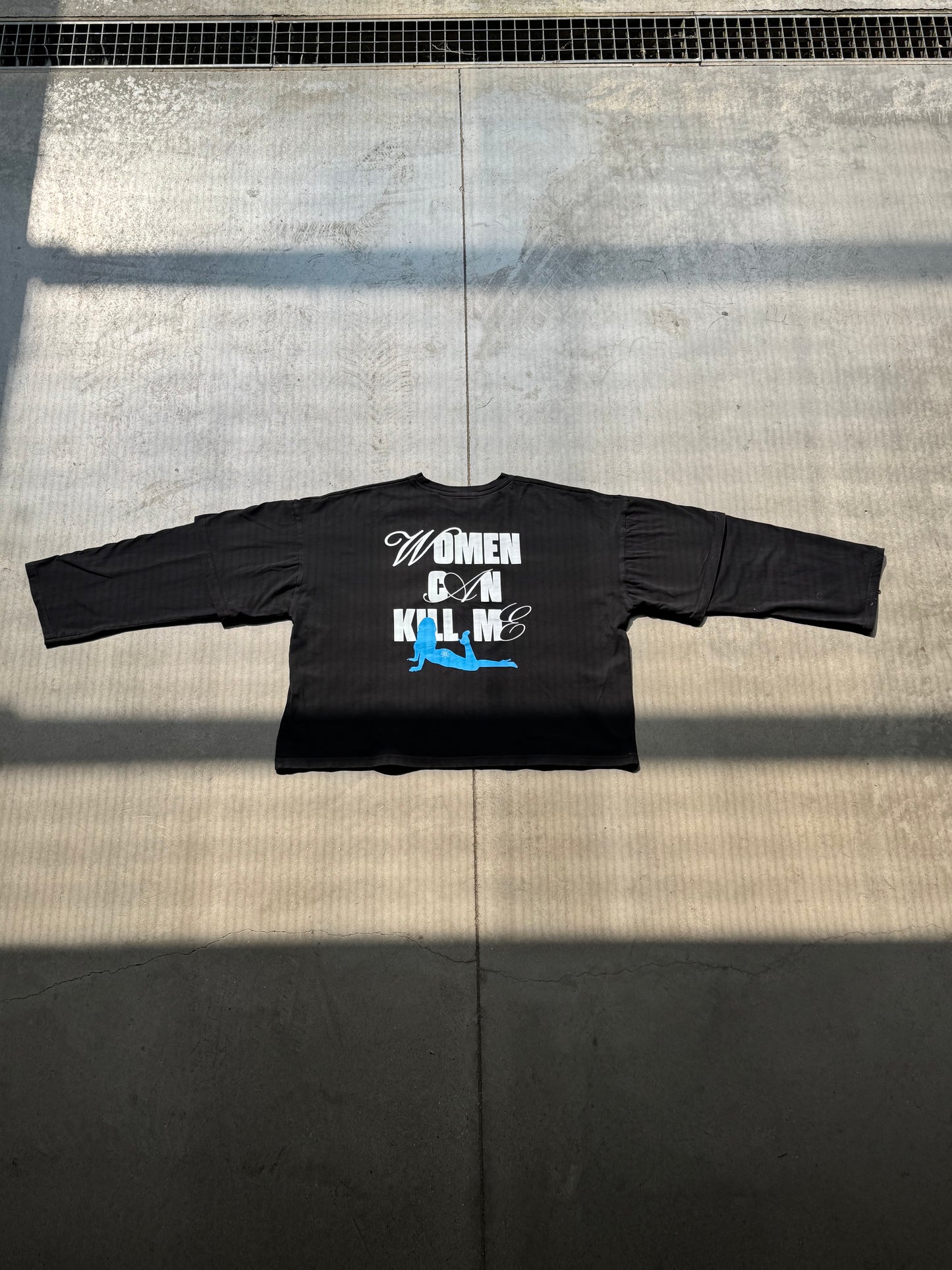 Longsleeve - "Woman Can K**l Me"
