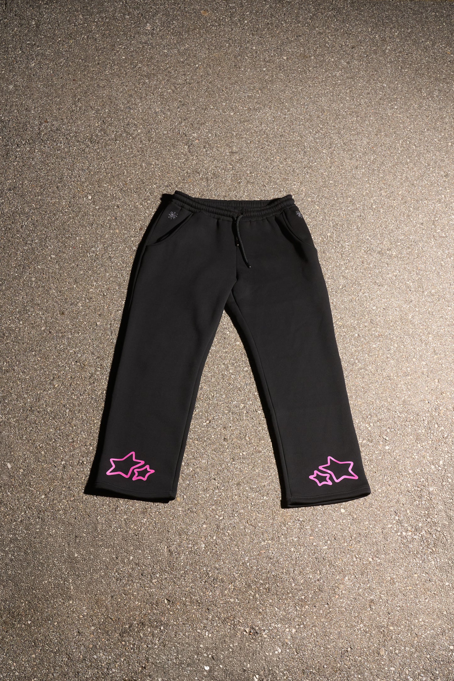 STAR PANTS - BLACK