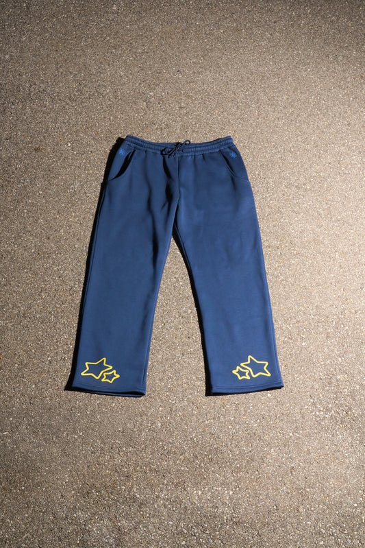 STAR PANTS - BLU NAVY