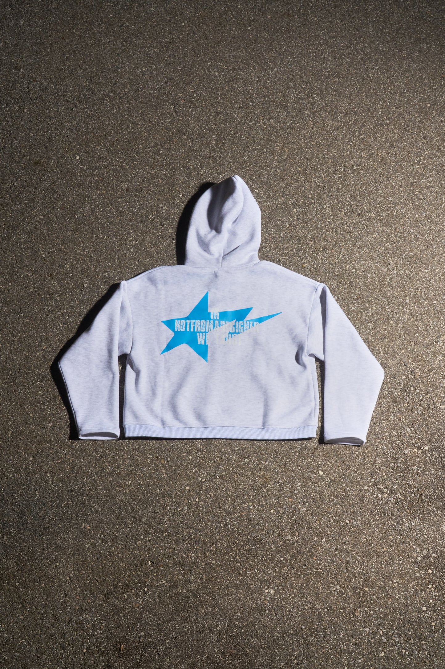 STAR HOODIE - GREY